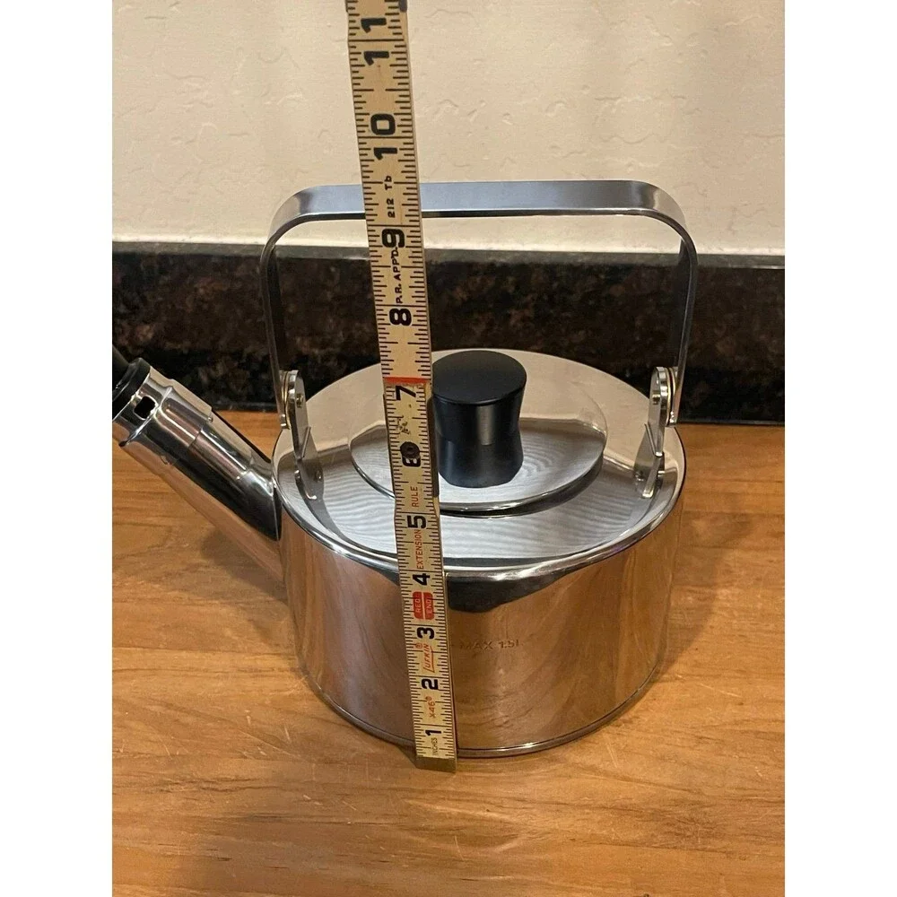 Metallisk Stainless Steel Whistling Tea Kettle Pot 1.5L IKEA
